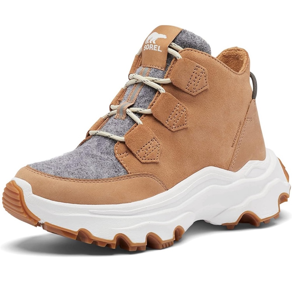Sorel Women's Kinetic Breakthru Caribou Waterproof Boot - NWT - Size 6.5
